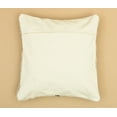 thumbnail image 3 of HOMEMONDE 18x18 Inch Decorative Cushion Covers Handmade 100% Cotton Chunky Throw Pillow Covers, Beige & Black, 3 of 5