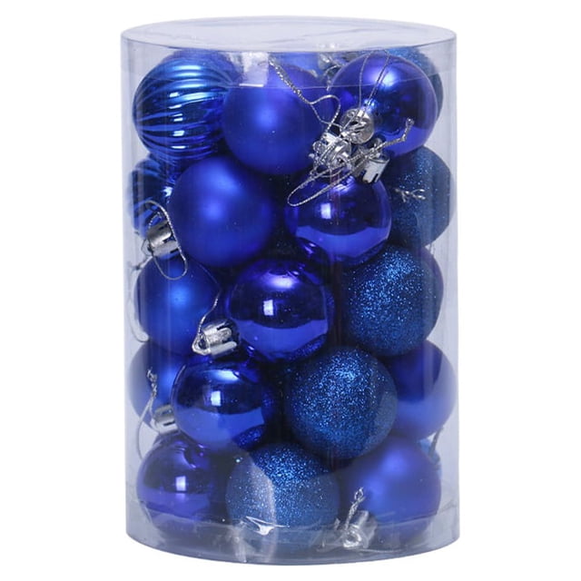 FloreceBien 34 juego de bolas navideñas bola decorativa navideña de 4cm