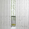 thumbnail image 4 of 1 PCS Vines Leaves Tulle Door Window Curtain Drape Panel Sheer Scarf Valances, 4 of 6