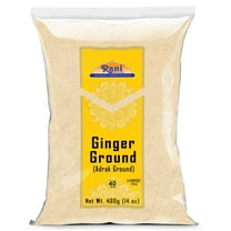 Rani Ginger (Adarak) Powder Ground, Spice 14oz (400g) ~ Natural | Vegan | Gluten Friendly | NON-GMO | Kosher | Indian Origin