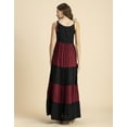 thumbnail image 4 of Moomaya Printed Tiered Dress For Women, Strap Shoulder Maxi, Vacation Dress, 4 of 9
