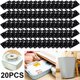 thumbnail image 5 of Poleas Giratorias Universales Autoadhesivas Acero Inoxidable 80 Uds. (negro), 5 of 8