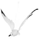 thumbnail image 1 of KAKOWELY 1 colgante creativo en forma de gaviota, modelo de decoración de gaviota artificial, adorno colgante con diseño de gaviota para fiestas y bodas, talla L, 1 of 5