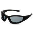 thumbnail image 1 of Bobster Raptor 2 Interchangeable Sunglasses, Black Frame3 Lenses (Smoked, Amber and clear), 1 of 3