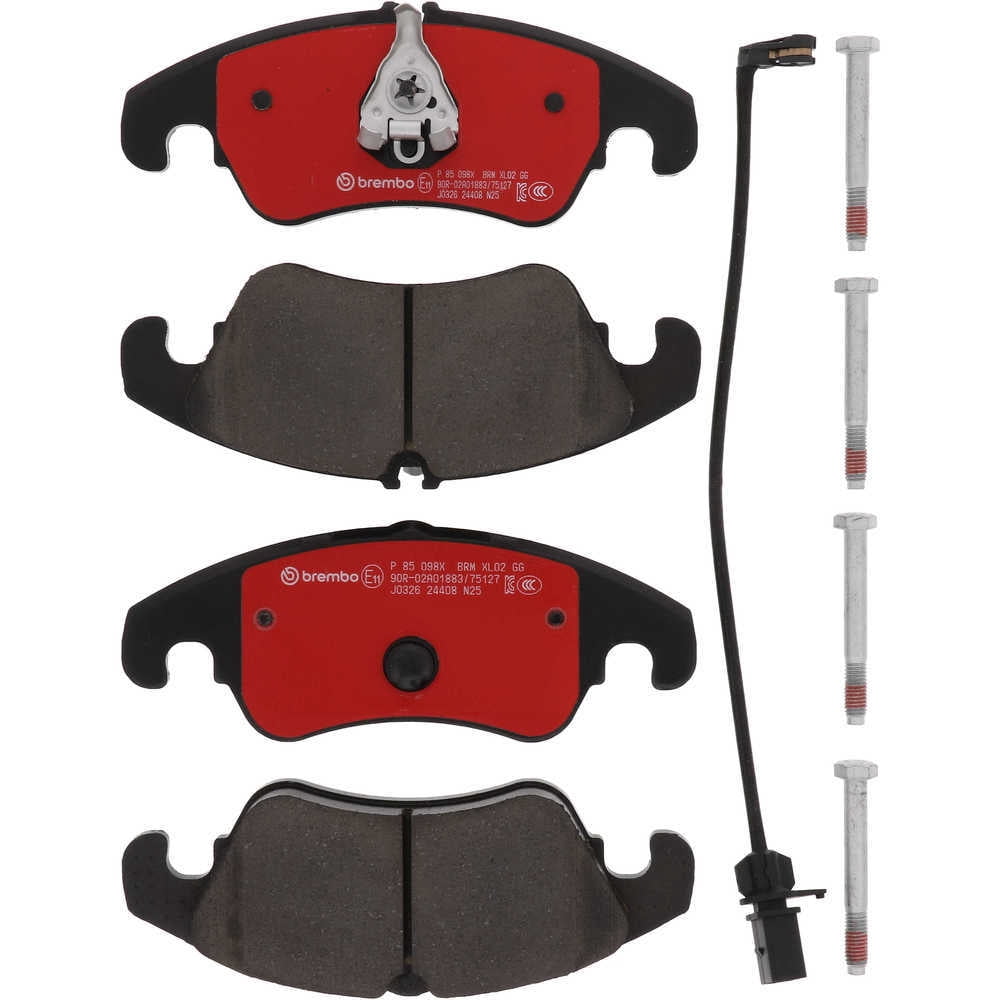 Brembo P85098X XTRA Low-Met Disc Brake Pad Set