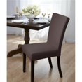 thumbnail image 1 of Madison Industries SUB-DRC-BN Subway Dining Chair Cover, Brown, 1 of 1