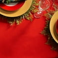 thumbnail image 2 of Gee Di Moda Tablecloth Rectangle, 60" x 102", Red, Polyester - Buffet, Parties, Holidays, 2 of 8