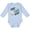 AE-Light Blue, variant on Inktastic Pops' Golf Buddy with Golf Ball Boys or Girls Long Sleeve Baby Bodysuit