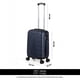 thumbnail image 4 of Maleta de Mano Cabina Viaje Rumbo 20in 10kg Con Candado Azul, 4 of 8