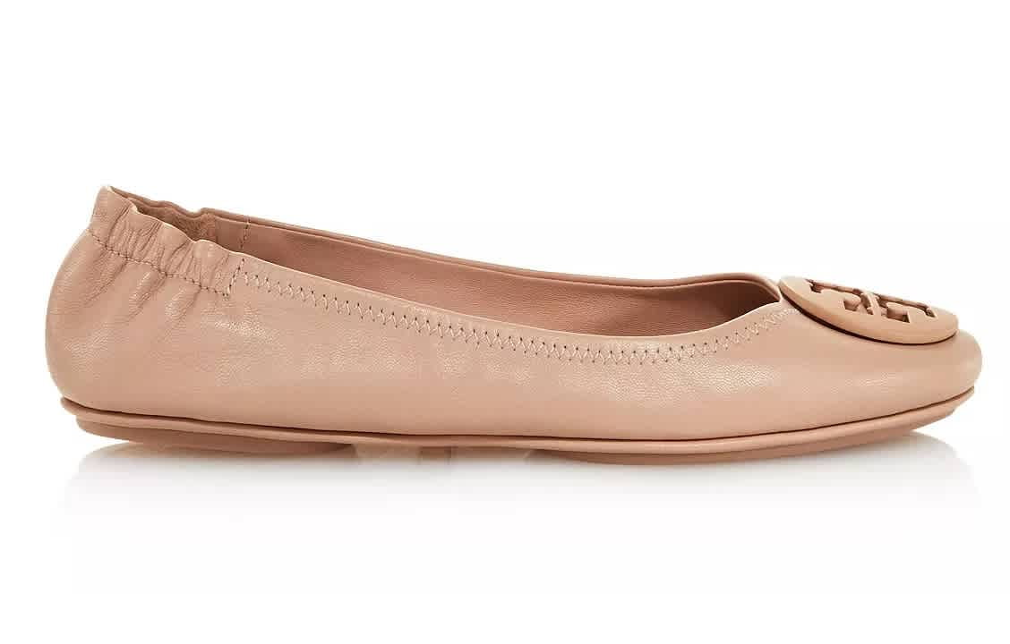 tory burch minnie travel ballet flat goan sand