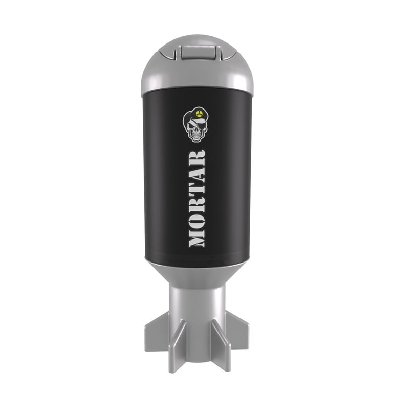 Battle Shakers Mortar Shaker Cup – 20 Oz Leak-Proof, Storage Compartment, Dishwasher Safe, BPA Free