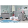 thumbnail image 3 of Sorelle Princeton Elite 4-in-1 Convertible Crib and Changer, Weathered Grey, 3 of 5