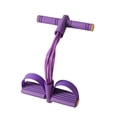 thumbnail image 1 of Banda de resistencia para pedales, extractor de tobillo portátil para estirar piernas y abdomen. violeta, 1 of 8