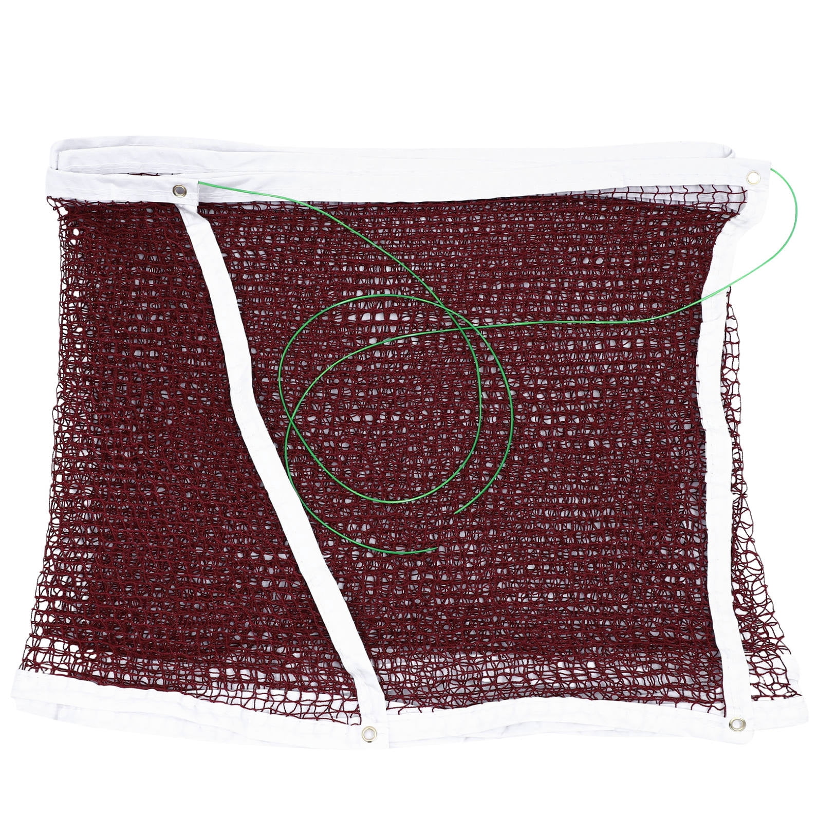 WESIEVYA 1 Set Badminton Net Folding Badminton Tennis Nylon Durable for Multi-Game Use on Beach and Grass