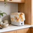 thumbnail image 4 of Thanksgiving Toaster Cover 2 Slice, Fall Squirrel Pumpkins Farmhouse Leaves Dustproof Bakeware Oven Protector with Top Hook, Waterproof Small Kitchen Appliance Toasters Dust Cover, 12"x7.5"x8", 4 of 9