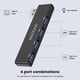 thumbnail image 4 of Divisor USB MOGOOD para Portátil Adaptador Multipuerto Expansor de Puerto USB 3.0 para Computadora, 4 of 6