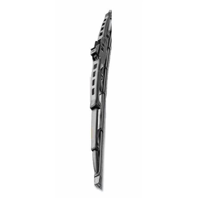 Hella Windshield Wiper Blade 858083261 26 Inch; Conventional Style; Steel Frame; Natural Rubber Blade; Black; Standard; Single; With Pre Attached Universal Adapter; For J-Hook Applications