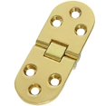 thumbnail image 4 of 4Pcs Folding Table Hinges,Zinc Metal Round Edge Sewing Machine Furniture Flip Shelf Hinge(Gold), 4 of 5