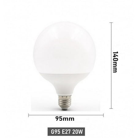 

30W 20W 15W E27 LED Bulb 220-240V G80 G95 G120 Energy Saving Global Light Lampada Ampoule led Light led Lamp Vanity Light Bulbs