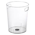 thumbnail image 1 of Uadme Seau de Rangement Bureau Cuisine Salon Chambre Poubelle résistant à la Pression Seau à Glace Transparent en Pet comme Seau de Rangement, Poubelle(Large), 1 of 1