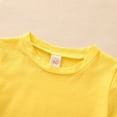 thumbnail image 5 of Girls Blouses Newborn Infant Baby Girls Boys Short Sleeve Tops Knitted Sweater Yellow 120, 5 of 8