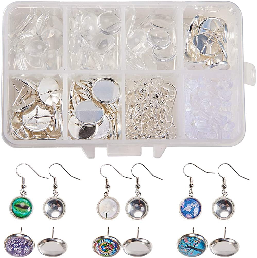 Cabochon Pendant Stud Earrings Making 
