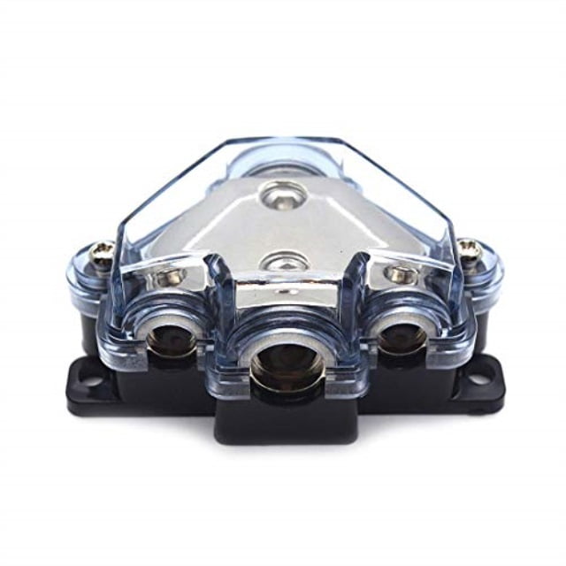 sydien car audio stereo amp power/ground cable splitter distribution