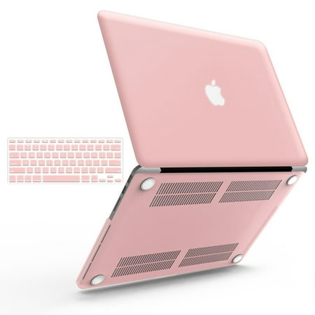 iBenzer Basic Soft-Touch Series Plastic Hard Case & Keyboard Cover for Apple MacBook Pro 13-inch 13