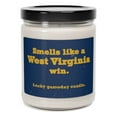 thumbnail image 2 of West Virginia - "Smells Like a West Virginia Win" Scented Candle, 2 of 4