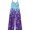 Blue-Purple Gradient, variant on Women'S Paisley Pattern Jumpsuits Sleeveless Spaghetti Strap Loose Baggy Wide Leg Overalls Romper