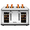 Silver, variant on Mecity 4-Slice Touchscreen Toaster, Stainless Steel, 6 Browning Settings, Reheat, Cancel, Defrost, Removable Tray