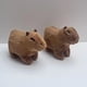 thumbnail image 4 of Cute Animal Capybara Dolls Adorable Decoración Capybara Peluche de juguete para regalos de bebé Sywqhk libre de BPA, 4 of 6