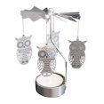 thumbnail image 2 of Candelero giratorio giratorio Banquete de boda Decoración del hogar de Navidad Candelabro de candelita de metal Advancent HA1736-03B, 2 of 5