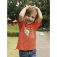 thumbnail image 2 of Astronaut Elephant Outer Space T-Shirt Toddler -Image by Shutterstock,  2 Toddler, 2 of 4