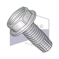 thumbnail image 2 of 8-32 x 3/8" Type F Thread Cutting Screws | Slotted | Hex Washers Head | 18-8 Stainless Steel (Quantity: 5000), 2 of 3