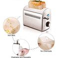 thumbnail image 2 of 6 Pcs Sacs Réutilisables pour Grille-Pain Sacs à Griller (16 * 16cm) Sac de Cuisson Résistant aux Hautes Températures pour Grille-Pain, Micro-Ondes, Four, 2 of 4