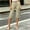 Beige, variant on Olyvenn Women's Solid Color Cargo Pants, Elastic Drawstring Waist, Casual Long Trousers with Pockets Navy S