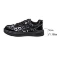 thumbnail image 6 of HEWUQI Flower Lace Shoes for Women Breathable Orthopedic Lightweight Non Slip Athletic Walking Shoes Lace up Arch Support Comfortable Sneakers Black Size 5.5, 6 of 6
