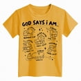 thumbnail image 4 of NOLDARES Boys T-Shirts Cotton Cute Pattern Short Sleeve Toddler Tee Shirt for 2-6 Years Old(Yellow,2-3 Years), 4 of 4
