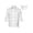 White Long Sleeve, variant on Kaerm Short/Long Sleeve Chef Coat for Men Women Double-Breasted Chef Jacket Cook Shirt Workwear Black Short Sleeve 3XL