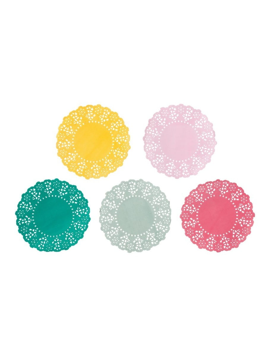 TALKING TABLES TRULY SCRUMPTIOUS MINI PAPER DOILIES, 100CT