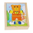 thumbnail image 2 of Juego Rompecabezas Vestir para Mezclar y Combinar Oso Trajes Caja de Madera Sunnimix Rompecabezas de madera, 2 of 7