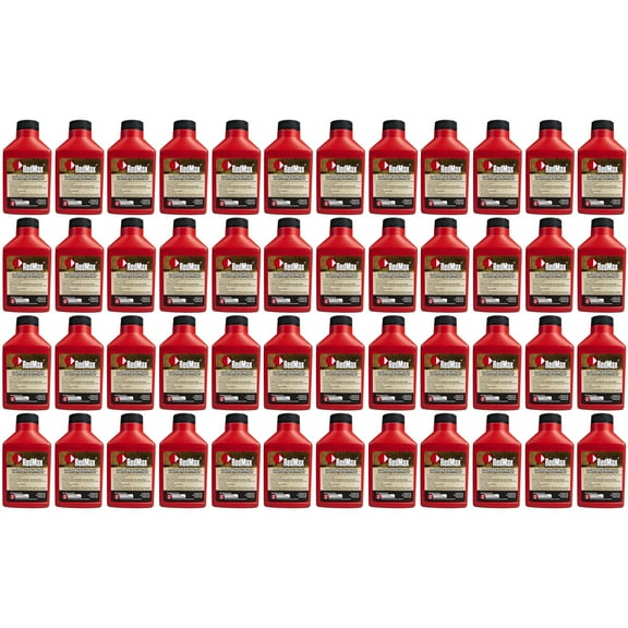 5.2oz Bottle RedMax Synthetic 2-Stroke Engine Oil Fuel Stabilizer 50:1 Mix 48PK