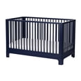 thumbnail image 3 of Little Seeds Posey 4-in-1 Convertible Baby Crib , Deep Blue, 3 of 20