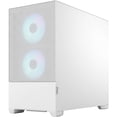 thumbnail image 3 of Fractal Design Pop Mini Air RGB White TG mATX High-Airflow Clear Tempered Glass Window Tower Computer Case, 3 of 10