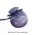 thumbnail image 4 of Aoanydony Embroidery Sachet Drawstring Jewelry Gifts Bag Home Office Living Room Hanging Car Rear Review Decoration Pendant Blue, 4 of 6
