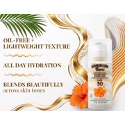 Hawaiian Tropic Silk Hydration Face Lotion Sunscreen SPF 30 1.7 oz (Pack of 2)