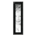 thumbnail image 2 of ArtToFrames 4" x 19" Black Engraved Edges Picture Frame, 4x19 inch Black Wood Poster Frame (WOM-4055), 2 of 8