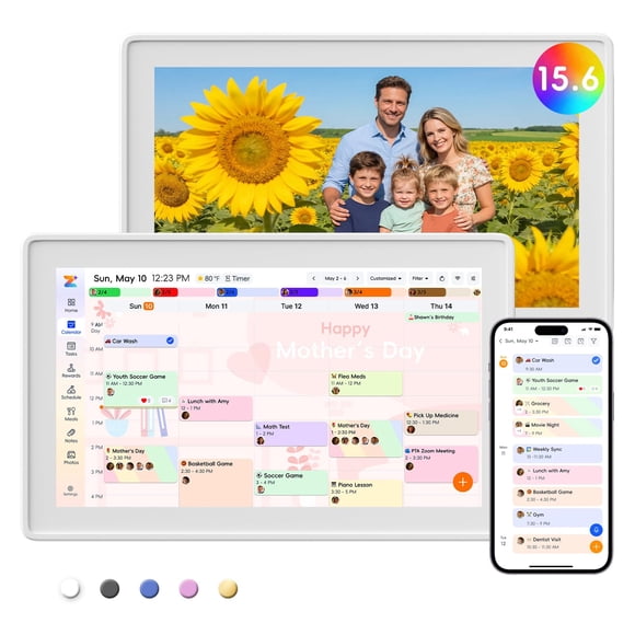 Calendario digital WESTSEE de 15,6" con pantalla táctil Family Hub