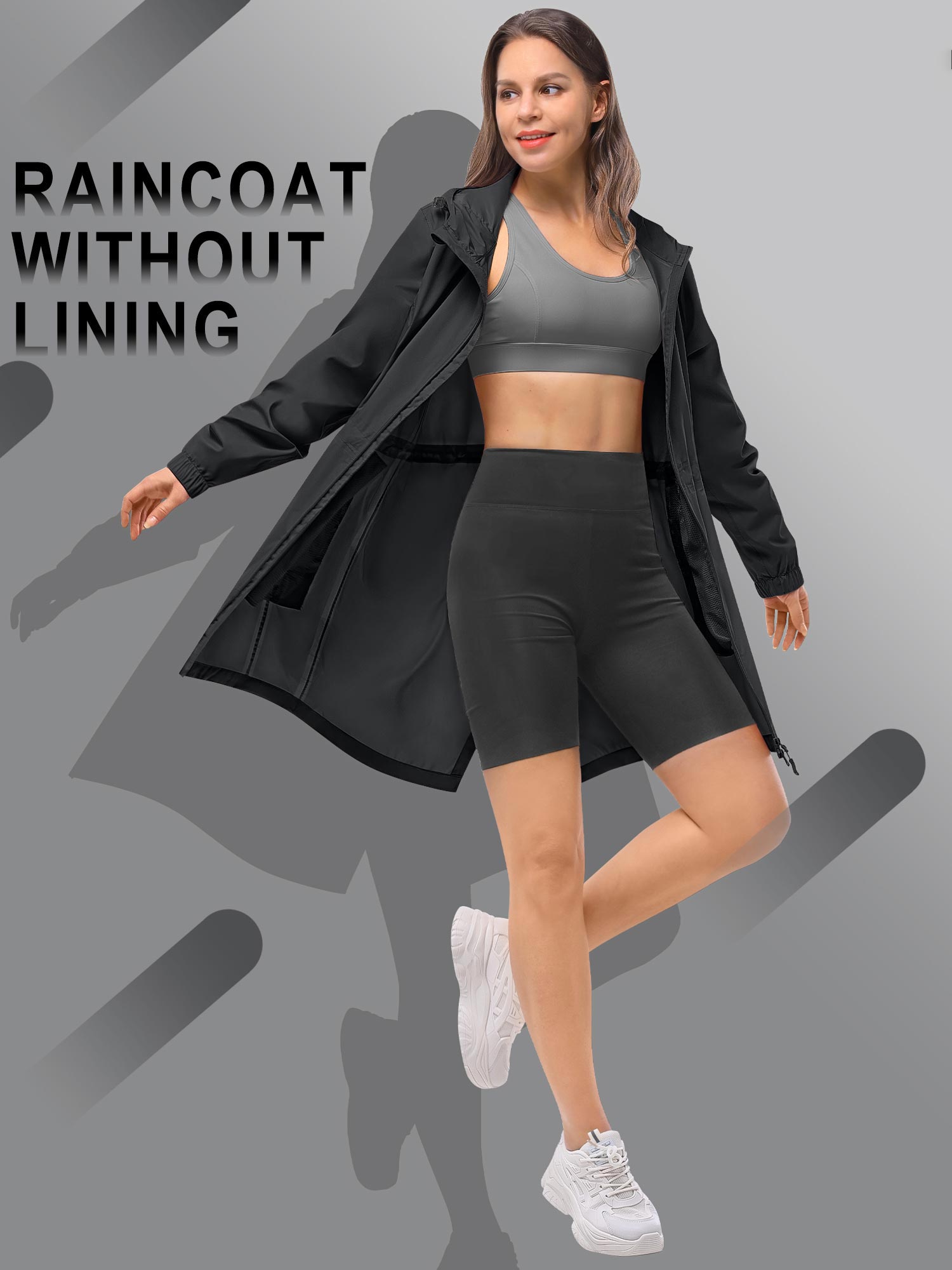 Off Road Ventures Women's Waterproof Rain Jacket with Hood photo 5